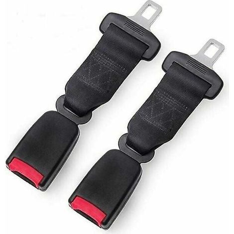 Seat Belt Extender - 23 Cm - Black - For Automobile Use - 1 Piece