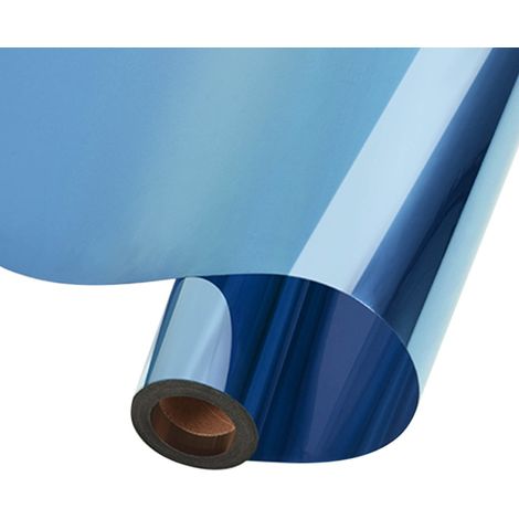 Film teinté pour vitres de maison, contrôle de la chaleur, protection solaire et intimité, film réfléchissant effet miroir, adhérence statique et anti-UV, 60 x 100 cm (1/5)