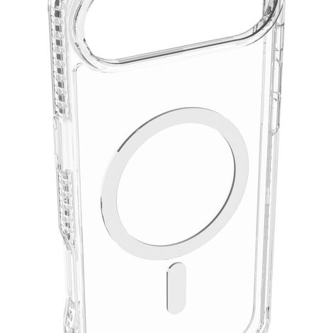 Cellularline Ultra Strong Mag - iPhone 17 Air Funda transparente ultra protectora con bordes reforzados en material anti impactos, diseñada para absorber los golpes (1/2)