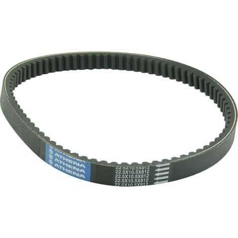 Cinghia di trasmissione Athena 22.5x10.5x812 per scooter Piaggio e Gilera 125/150cc