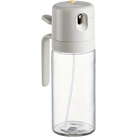 550-ml-Ölsprüher für Grill und Küche, 2-in-1-Ölspender, Olivenölausgießer, Koch- und Backsprüher, Öl- und Essigflasche (1/5)