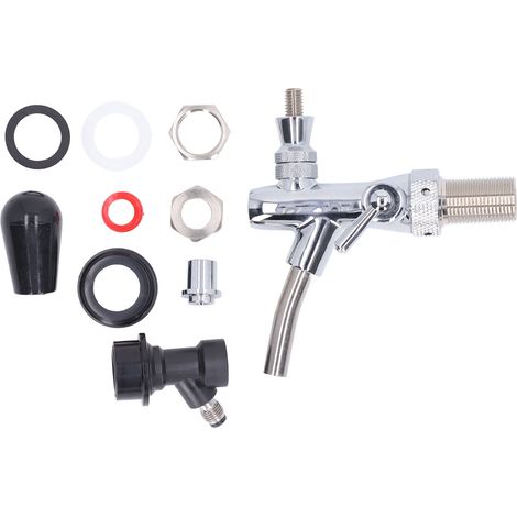 Robinet à bière G5/8 en acier inoxydable 304, distributeur de bière réglable pour bar, restaurant, hôtel et maison-AquaForge