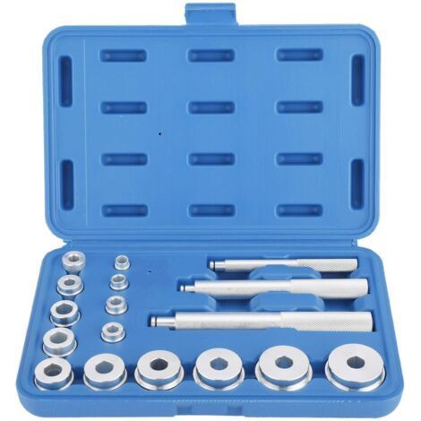 17-piece wheel bearing tool kit for assembly and repair (1/5)