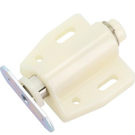 Runder, langsam schließender Türstopper, schwarz (beige) (1/5)