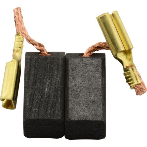 Balais de Charbon pour DeWalt DW155A - 6,3x6,3x13mm