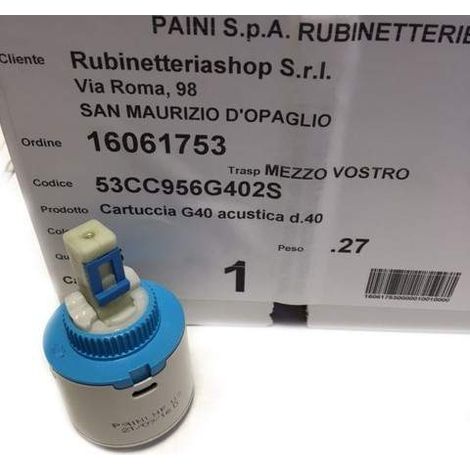 Cartouche replecement pour robinet Ø 40 Paini 53CC956G402S  Cartouche (1/2)