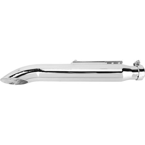 Motorradauspuff-Schalldämpfer hinten, Ersatzteil 38,5 40 43 45, verchromtes Eisenteil