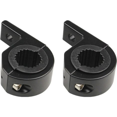 Support de phare antibrouillard pour moto tout-terrain (30 mm), support de phare antibrouillard LED pour voiture, clip de fixation en forme de 6 (1/3)