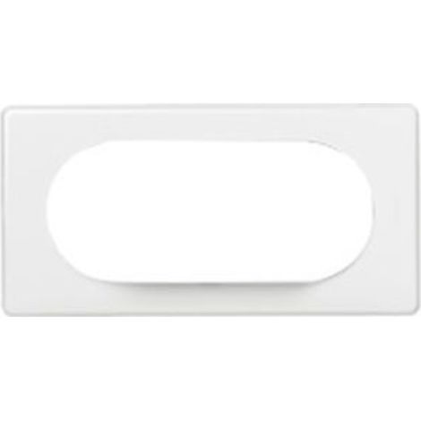 Plaque neutre 4/5modules blanc - LEGRAND - 068635