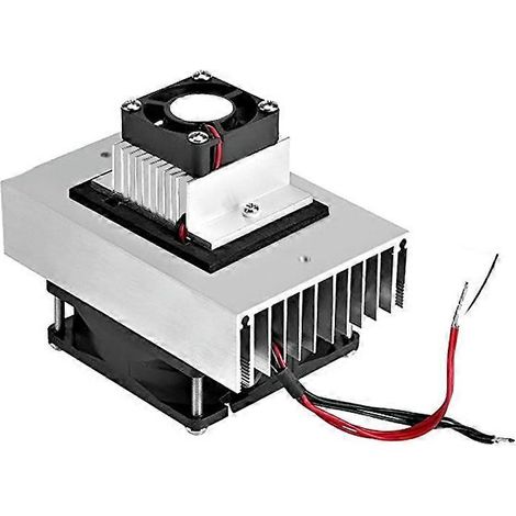 Kit de système de refroidissement à monter soi-même, système de refroidissement thermoélectrique Peltier à semi-conducteurs, système de refroidissement pour climatiseur (1/5)