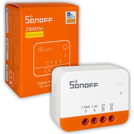 Sonoff Mini Interruttore Smart ZigBee senza Neutro 1 Canale 6 A 220-240 V IP20 (1/5)