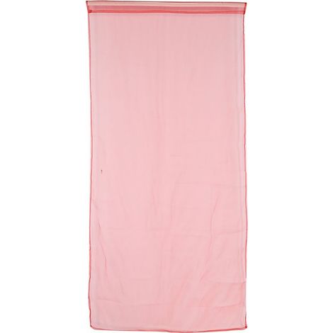 Phefop Rideau de Fenêtre Transparent avec Passe-Tringle, Polyester de qualité Supérieure, Filtrage de la Lumière, 200 X 100 Cm, Idéal pour Chambre et Balcon (Orange) (1/5)