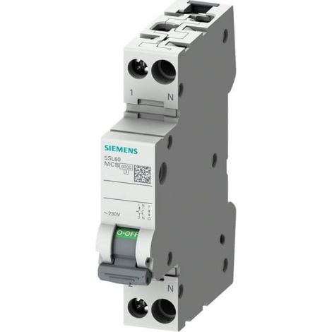 Interruptor Siemens 5sl6040-6 40A capacidad 6kA