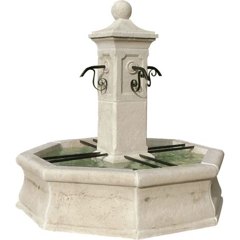 Fontaine de Jardin en Pierre Vincennes (1/4)
