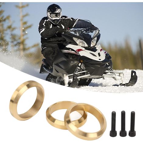 Kit de joints d'échappement en cuivre 8FA pour motoneige Yamaha Apex RX1 LTX Attak Nytro (ensemble de 3 pièces) (1/5)