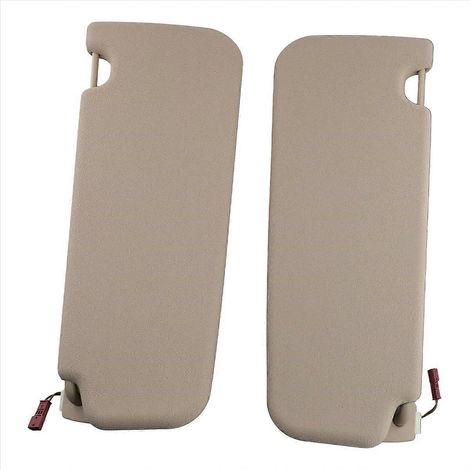 1 paire de pare-soleil beiges pour voiture BMW Série 5 F10 F11 F18 (1/5)