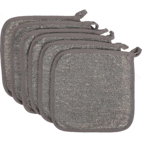 Lot de 6 lingettes exfoliantes pour le visage et le corps, gants de toilette, gants de gommage (1/5)
