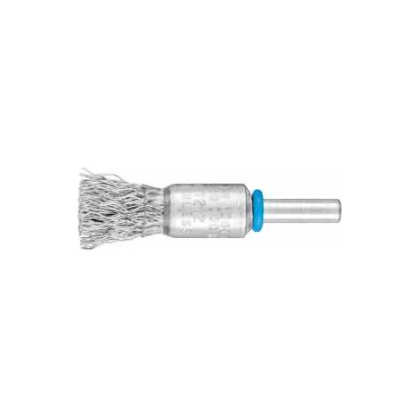 PFERD TOOLS Pinselbürste ungezopft PBU Ø13 mm Schaft-Ø6 mm Edelstahl-Draht-Ø0,35 10 Stk (1/3)
