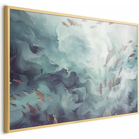 Poster – Fische im Ozean (1/4)