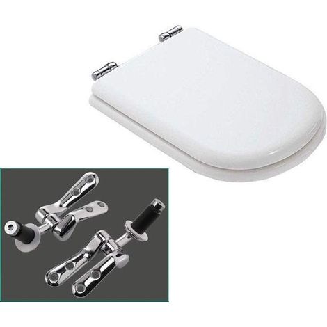 Asiento de inodoro de repuesto para jarrones Calla Ideal Standard Niclam N6  Blanco (1/2)