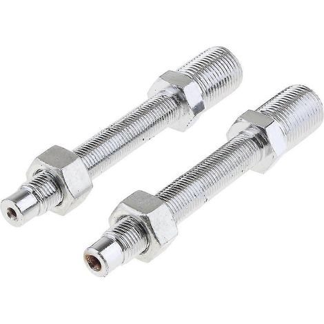 Verstellbarer Tieferlegungssatz für das Heck von Harley Softail FLST Modellen (Baujahre 2000–2017), 1 Zoll/2 Zoll, silber (1/3)