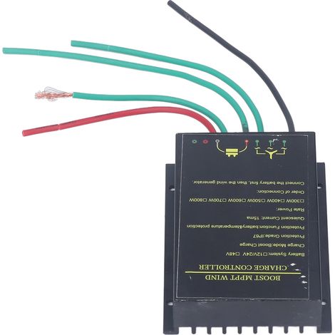 Wasserdichter MPPT-Laderegler für Windkraftanlagen, Boost-Regler für Windgeneratoren, 12V/24V automatisch, IP67-Schutzart, für den Außenbereich geeignet. (1/5)
