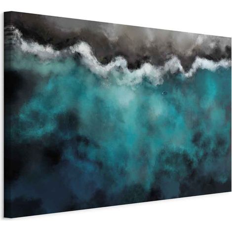 Tableau - Lagon bleu (1 partie) large (1/5)