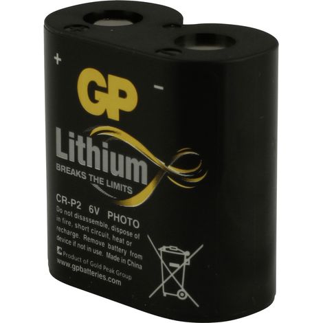 GP GPCRP2STD093C1 Fotobatterie CR-P 2 Lithium 6 V 1 St. (1/5)