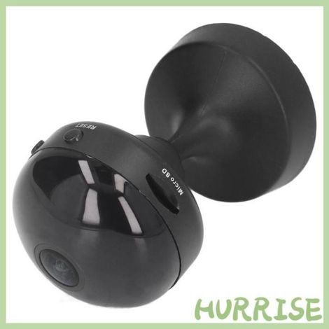 Garosa Caméra de sécurité à domicile Caméra de Sécurité Sans Fil Mini Caméra WiFi 1080P HD Multifonctionnelle à luminaire lit (1/4)
