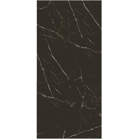 ONDEE ZEN - Panneau mural DEKORPANO - Marbre noir brillant - NATALIA - 1,2x 2,55mx 4mm