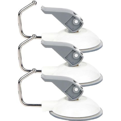 3 Stück Duschsaughaken