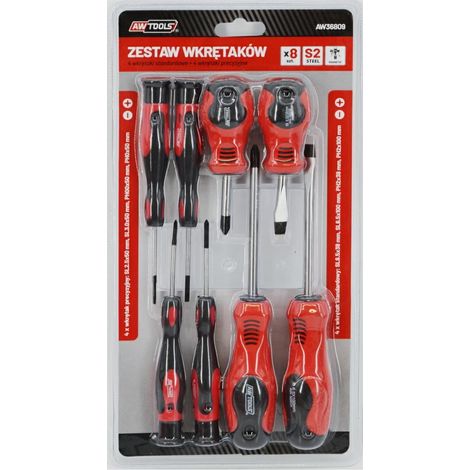 SET CACCIAVITI AWTOOLS BLISTER S2 / 8 pz.
