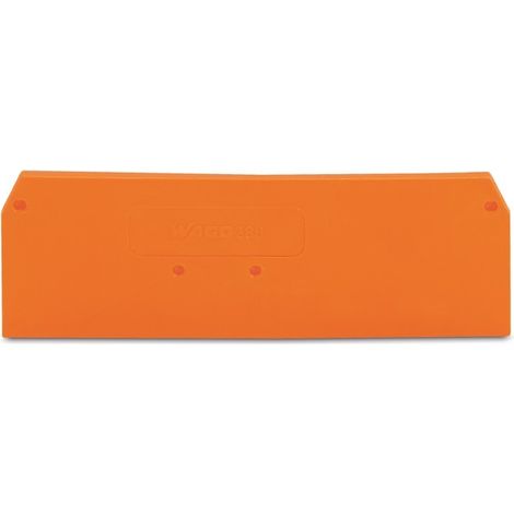 WAGO GmbH& Co. KG Abschlußplatte 2,5mm orange 280-315 (1/2)
