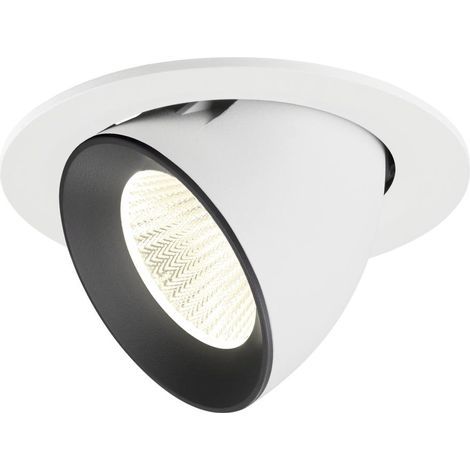 Spot encastré Numinos Gimble L blanc/noir 4000K - 40 deg - 1009751 (1/3)