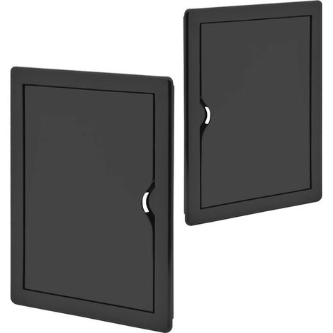 Trappe de visite noire ID-15/20 - 16,5 x 21,5 cm - ABS durable - Accès facile (1/3)