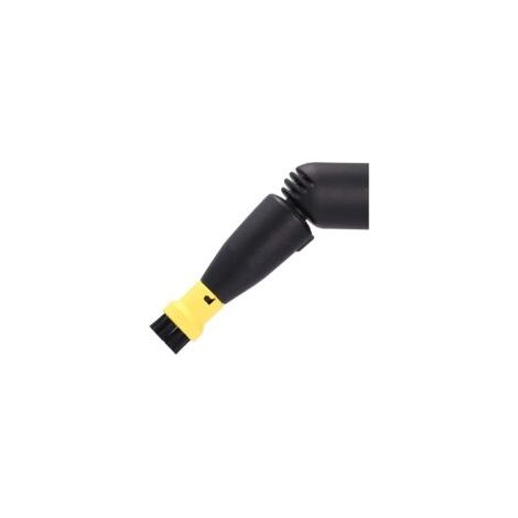 Juego de cepillos redondos de alambre de latón para limpiadoras a vapor Karcher SC1 SC2 CTK10 CTK20 SC3 SC4 SC5 (2 negros, 2 amarillos) - Crezuo