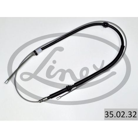 Tirette à câble, frein de stationnement LINEX 35.02.32 RENAULT 8200935172