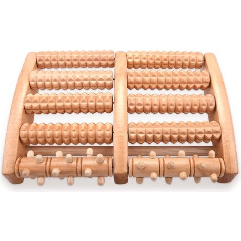 Rouleaux de massage pour les pieds, rouleaux de massage en bois pour les pieds, masseurs en bois-AquaForge (1/5)