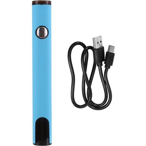 Stylo à batterie à filetage 510, fer à souder électrique sans tête, bleu ciel (1/5)