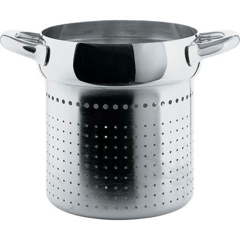 Alessi - SG306 - Mami Cestello traforato per Pasta-set in acciaio inossidabile 18/10 lucido. (1/3)