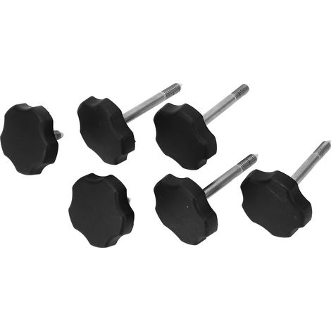 6 goupilles de bouton de cadre de fenêtre de capote souple 55397132AB, adaptées pour Jeep Wrangler JK 2007-2018. (1/5)