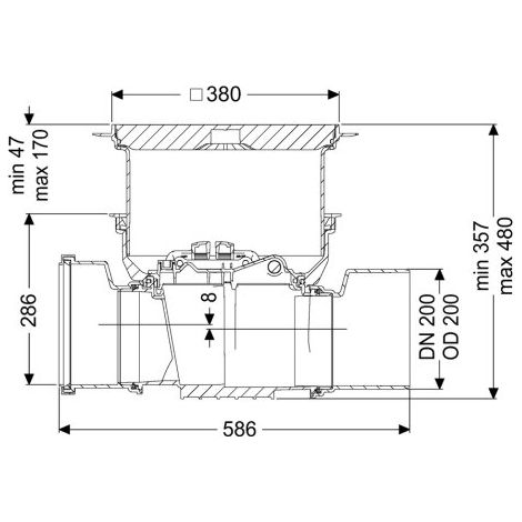 KESSEL 700200.10S Tuyau de nettoyage Staufix