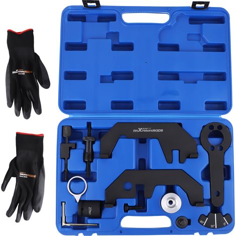 KIT CALAGE DE DISTRIBUTION pour BMW N62 N73 V8 V12 540i 545i 550i 645i 650i 735i (1/5)