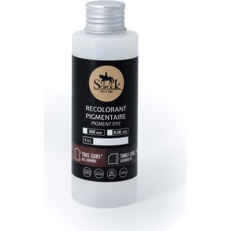 Pintura para cuero/piel sintética (125 ml, RAL 8001) - SOFOLK - Cuidado para asientos y volantes de coche, sofás y zapatos. (1/4)