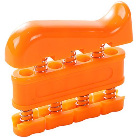 Pieces Orange Color Finger Strengthener Hand Exerciser Spring Finger Exerciser Finger Exerciser Tool (1/5)