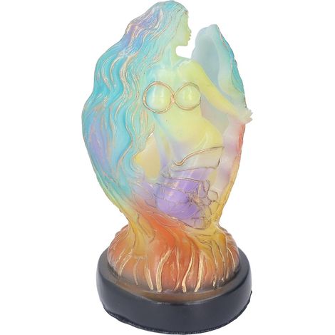 Lampe de bureau 2024, thème marin, style vintage innovant, peinture colorée exquise, veilleuse LED en résine pour la maison et la chambre à coucher. (1/2)