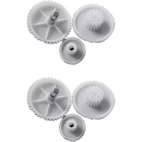 Lot de 6 engrenages de rechange en plastique pour hachoirs à viande domestiques (tailles S/M/L), compatibles avec la plupart des hachoirs à viande domestiques. Pièces de rechange de qualité. WHBYV (1/4)