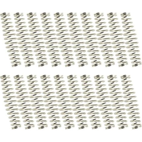 Pièces de Rechange Ressorts de Précision 20 Pièces en Acier Inoxydable pour Sécateurs de Taille et Ciseaux de Jardinage Légers et Portables (1/5)