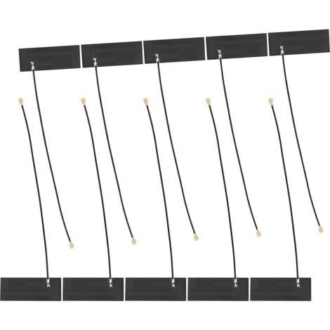 10 Stück NZ4GFPC004 Hochleistungsantenne 4G Vollband Soft-FPC-Antenne für 2G 3G 4G Drahtlosnetzwerkkarten (1/5)