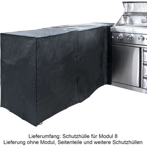 Allgrill 77850-63-2 modulare Abdeckhaube Schutzhülle für Modul 8 Outdoorküche
